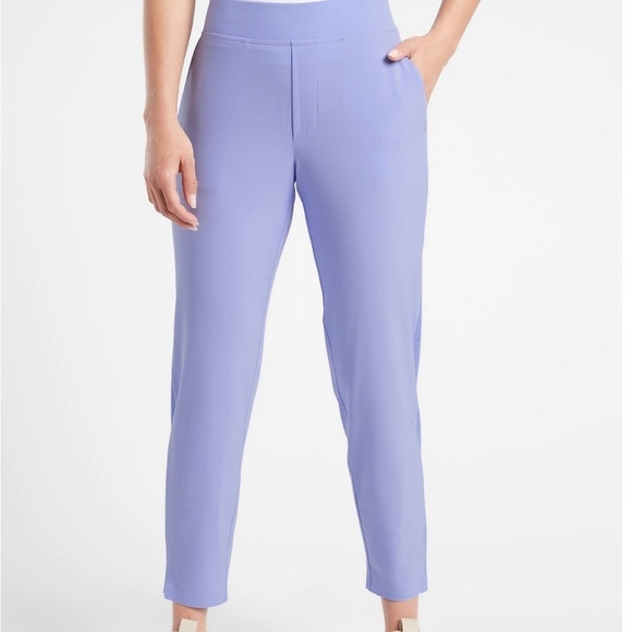 Athleta Brooklyn Ankle Pants in Periwinkle Size 24 - Picture 1 of 11